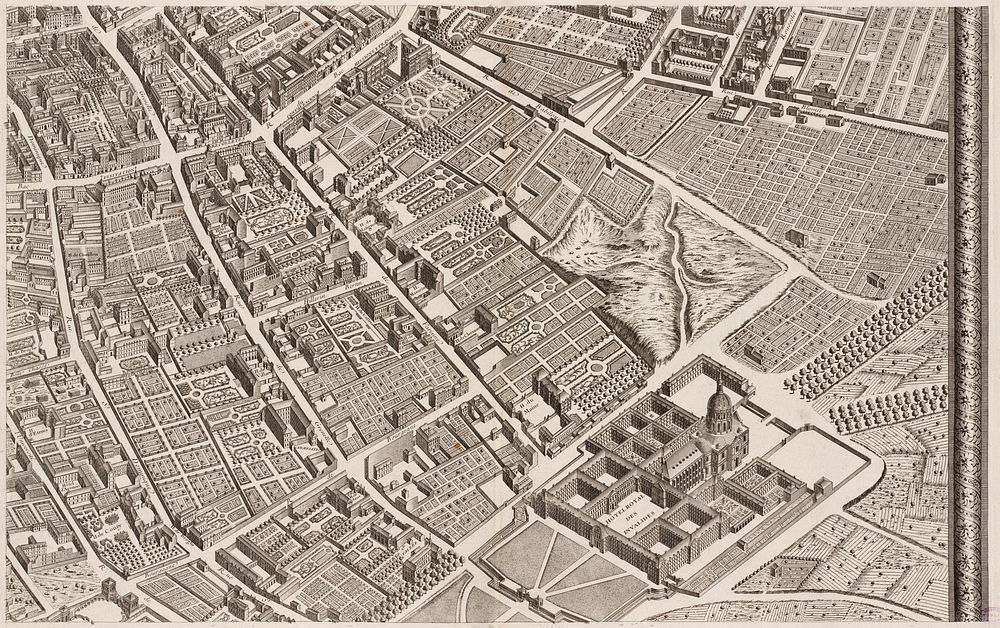 Turgot map of Paris, a highly accurate and detailed map of the city of Paris as it appeared in 1734–1736.