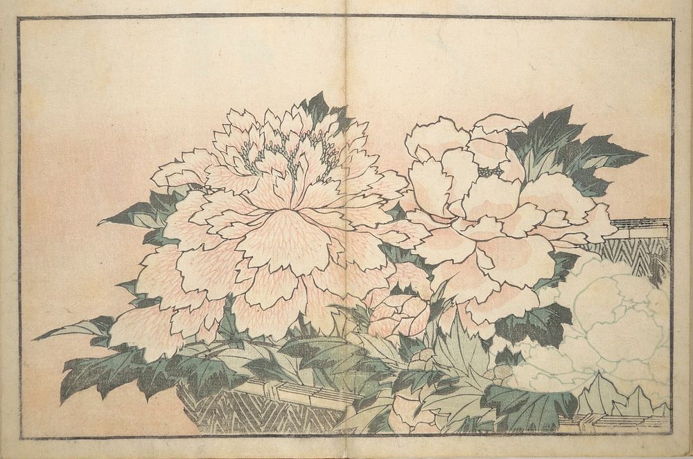 A Realistic Sketchbook by Hokusai (1814) by Katsushika Hokusai (1760–1849). Original from The MET Museum. 