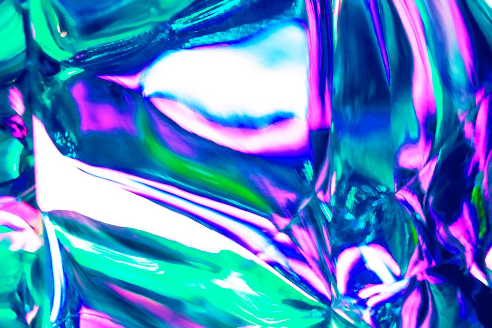 Holographic background,  iridescent abstract design
