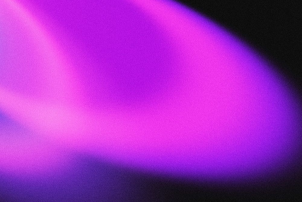 Purple gradient background, neon aesthetic design