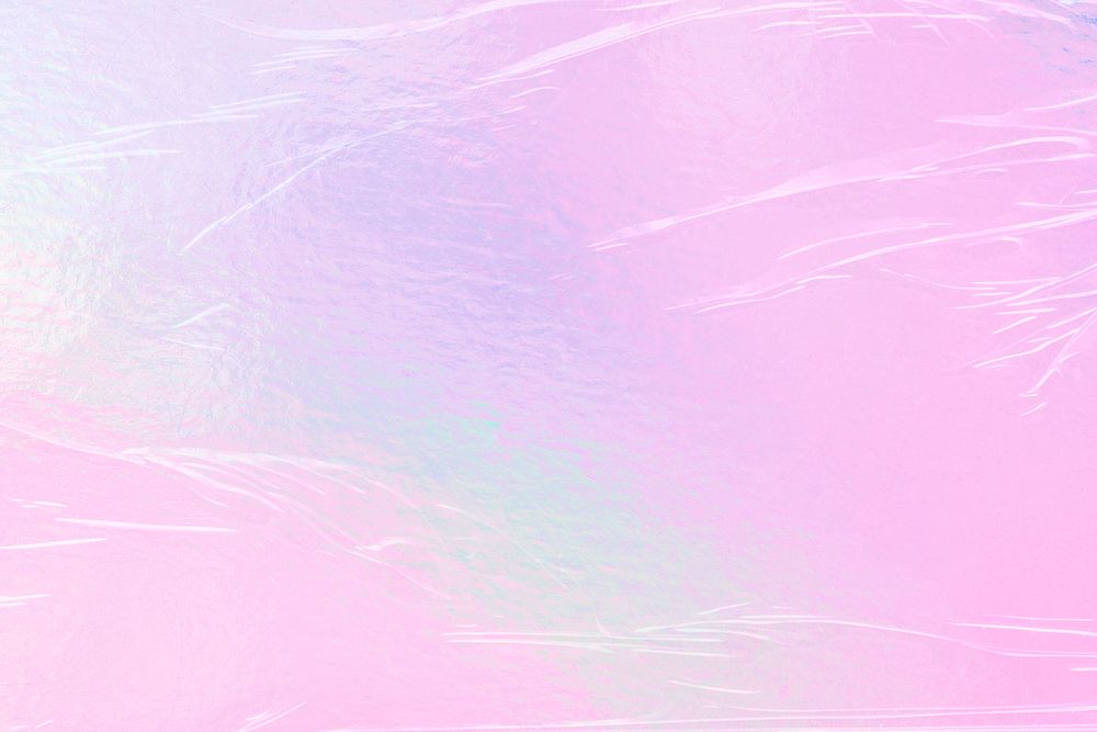 Pastel iridescent background, pink holographic collage element design