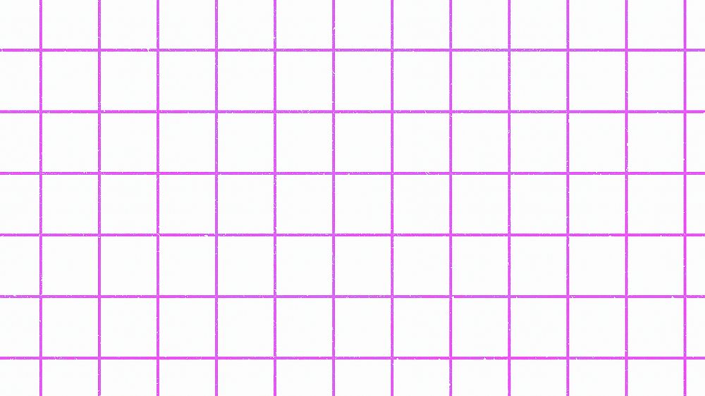 Pink grid desktop wallpaper, white background design