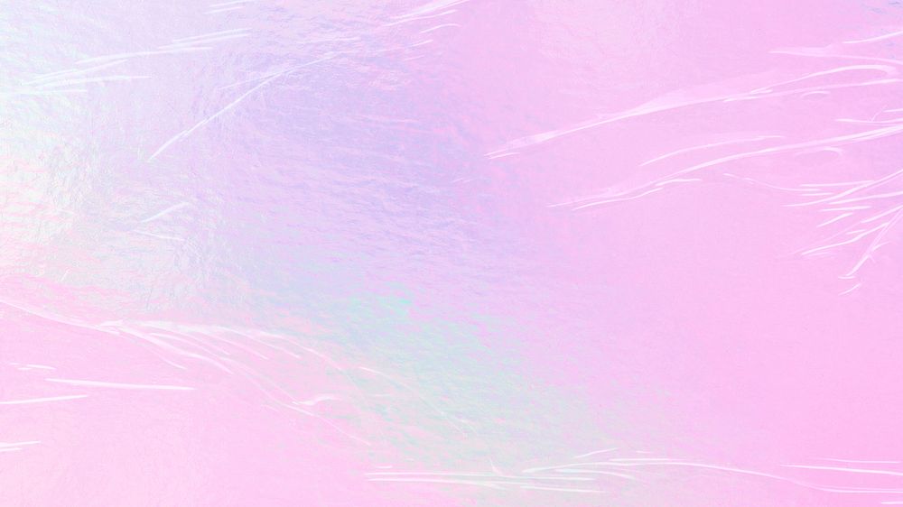 Abstract holographic pink desktop wallpaper