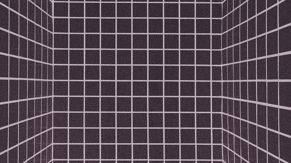 3d grid room computer wallpaper, retro wireframe