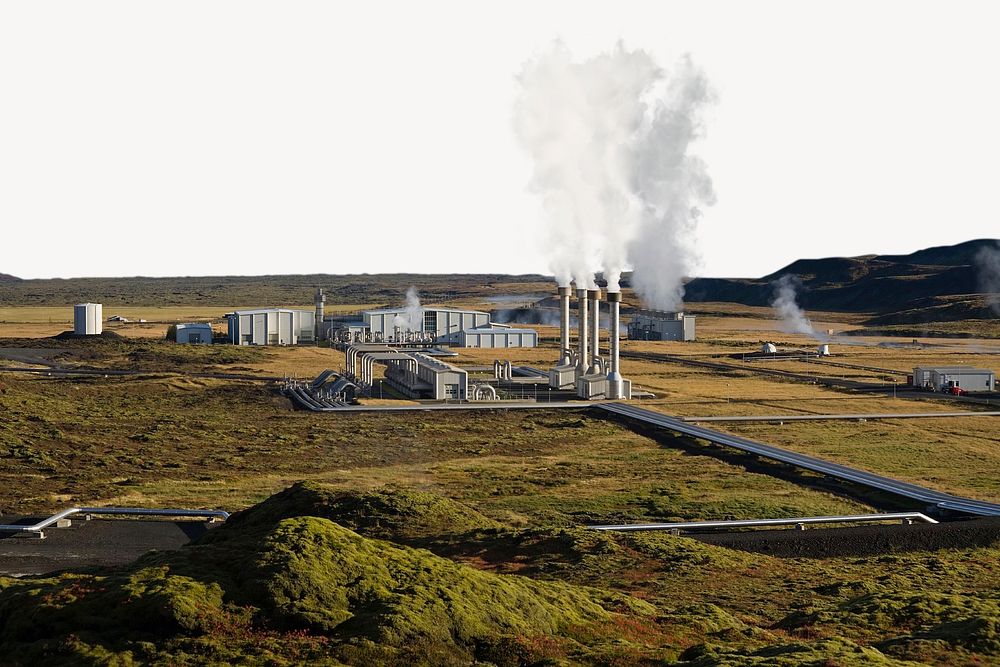 Netherlands power plant border background psd