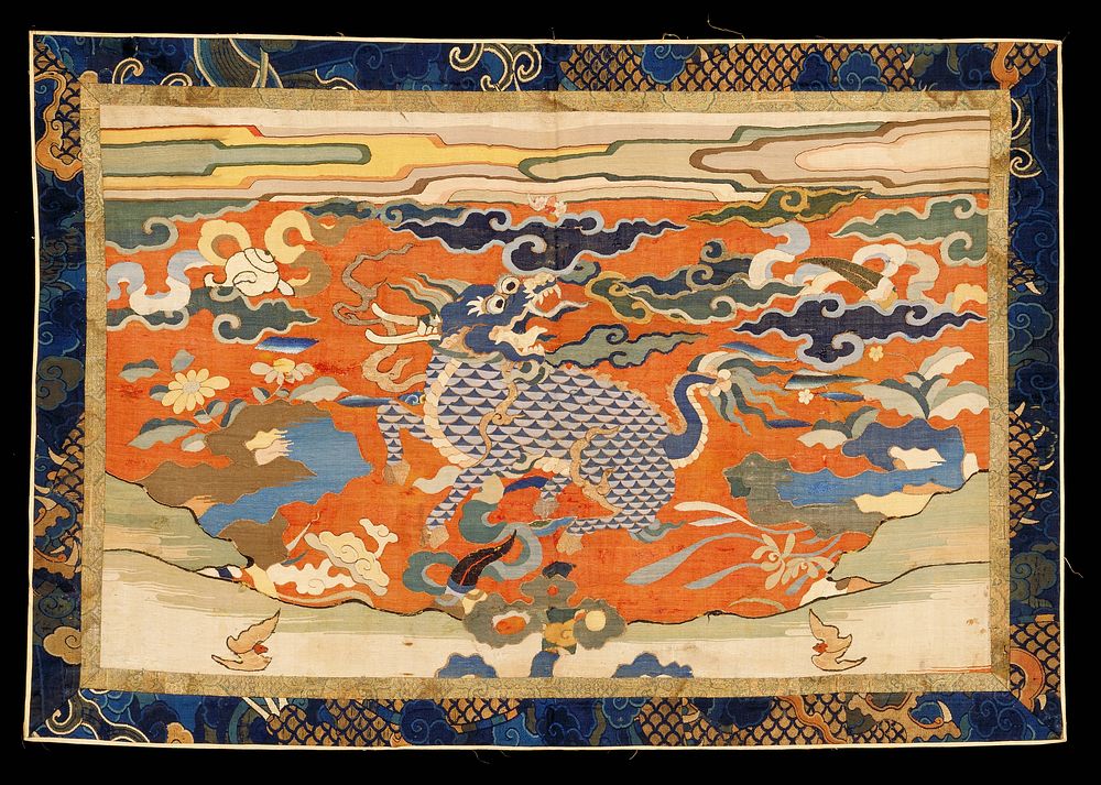 Table Frontal (1368&ndash;1644) textile in high resolution. Original from the Minneapolis Institute of Art. Digitally…