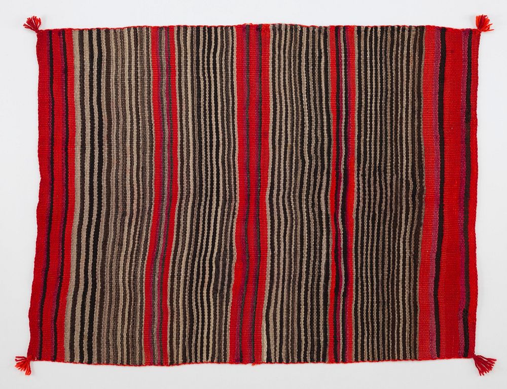 Transitional saddle blanket (ca. 1895) textile in high resolution. Original from the Minneapolis Institute of Art. Digitally…