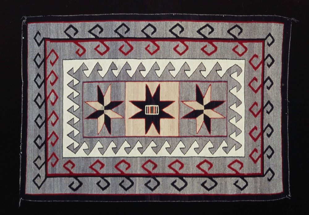 Rug (ca. 1915) textile in high resolution. Original from the Minneapolis Institute of Art. Digitally enhanced by rawpixel..…