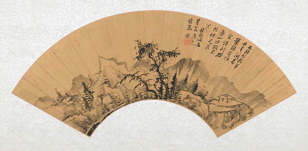Landscape during 17th century) painting in high resolution by Xiang Shengmo. Original from the Minneapolis Institute of Art.…