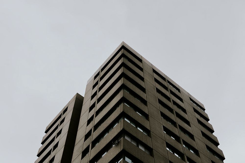 High rise building exterior, architecture photo
