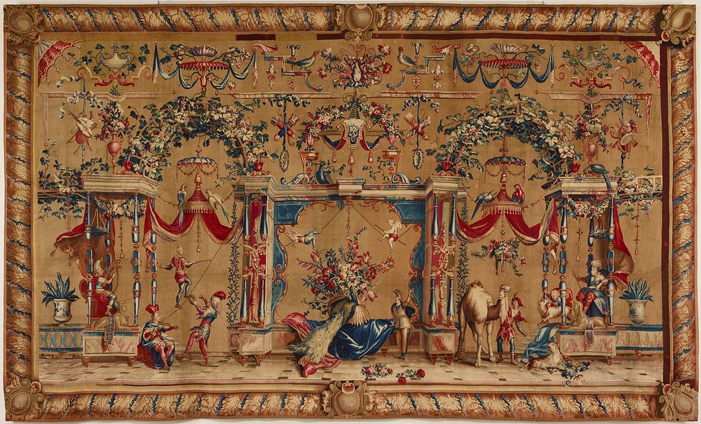 The Camel (1686–1695) textile in high resolution by Jean-Baptiste Monnoyer. Original from the Minneapolis Institute of Art.…