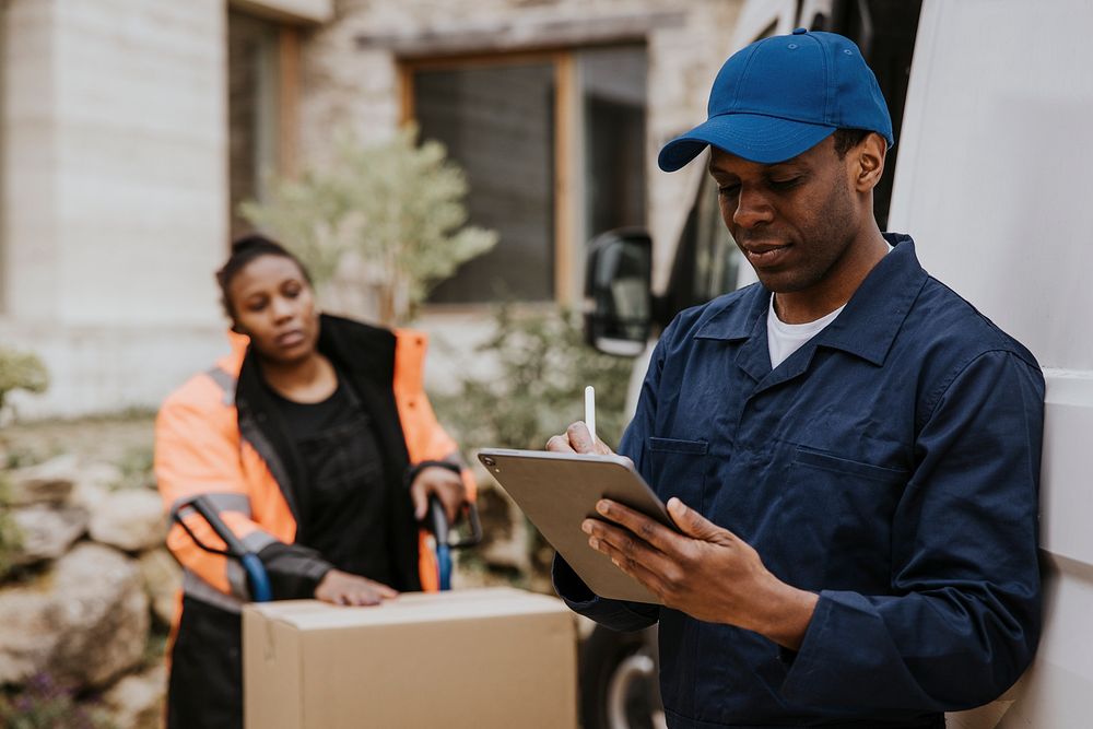 Removal service worker ticking checklist