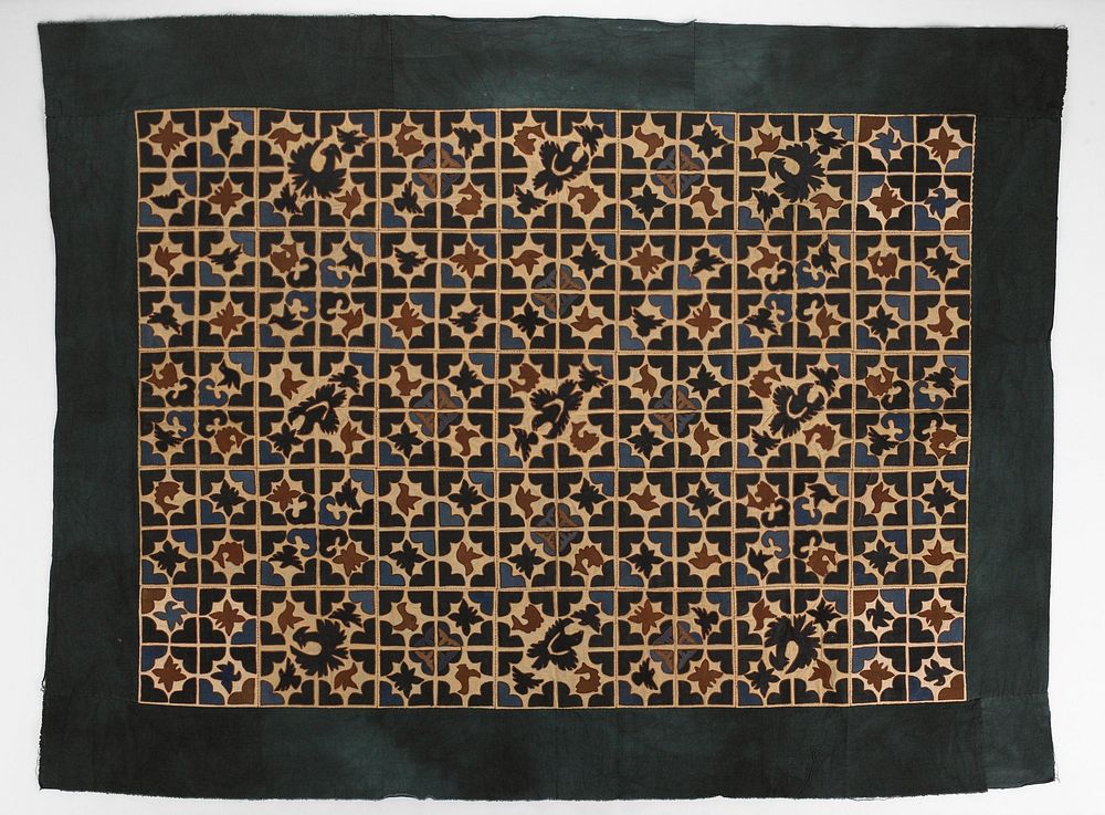 Ceremonial Hanging (Bed Spread) textiles in high resolution. Original from the Minneapolis Institute of Art. Digitally…