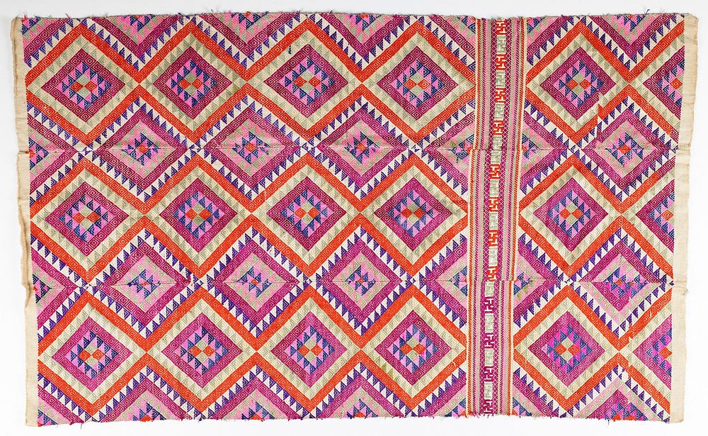 Blanket textile in high resolution. Original from the Minneapolis Institute of Art. Digitally enhanced by rawpixel..…