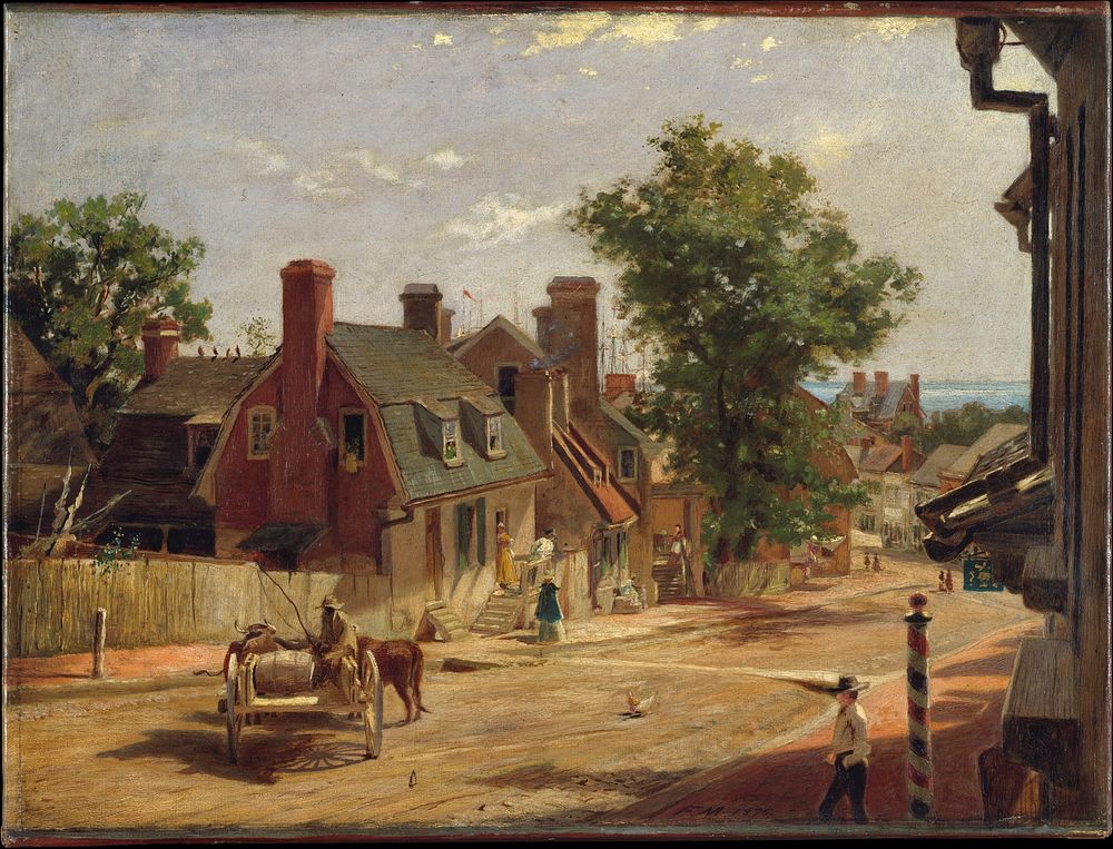 Old Annapolis, Francis Street by Francis Blackwell Mayer