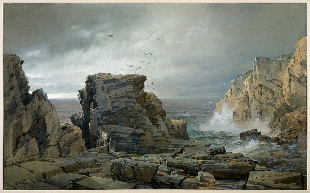 A Rocky Coast by William Trost Richards