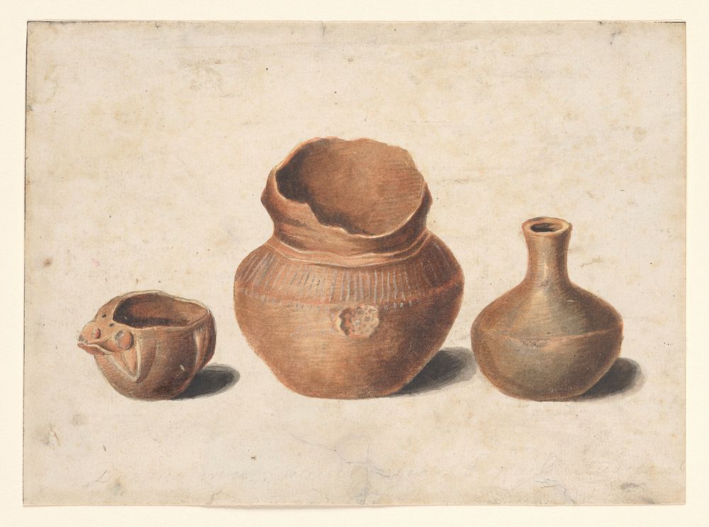 Indian Antiquities (Copy after Engraving in American Medical and Philosophical Register, 1812) by Pavel Petrovich Svinin and…