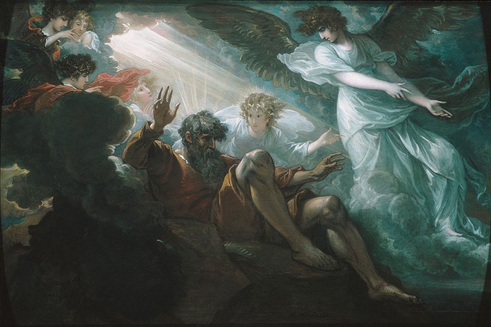 Moses Shown the Promised Land by Benjamin West