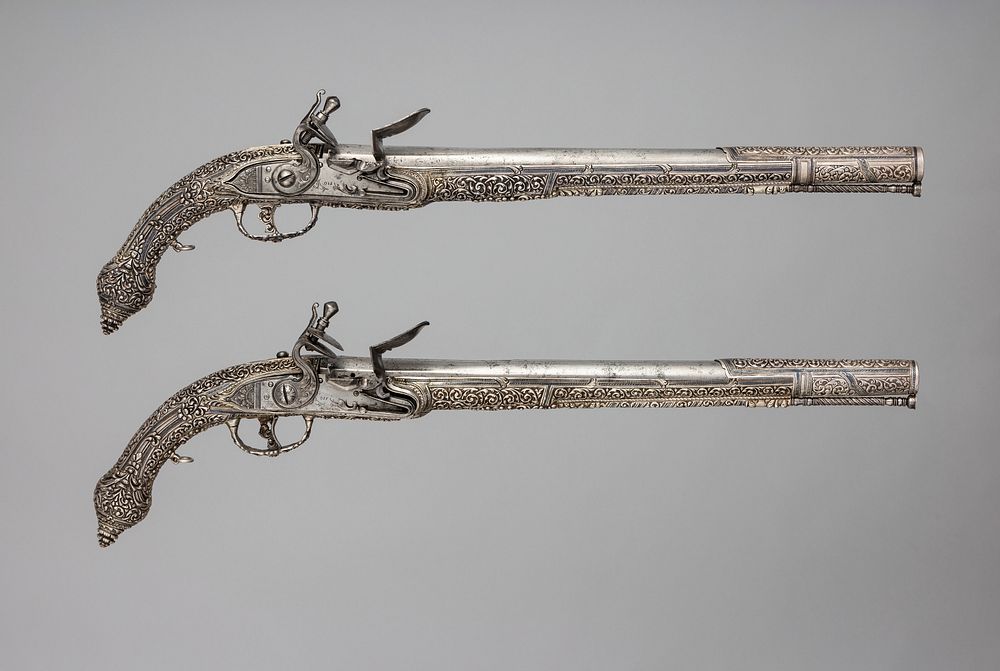 Pair of Flintlock Pistols