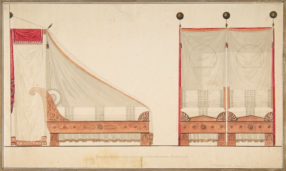 Design for a Bed and Canopy