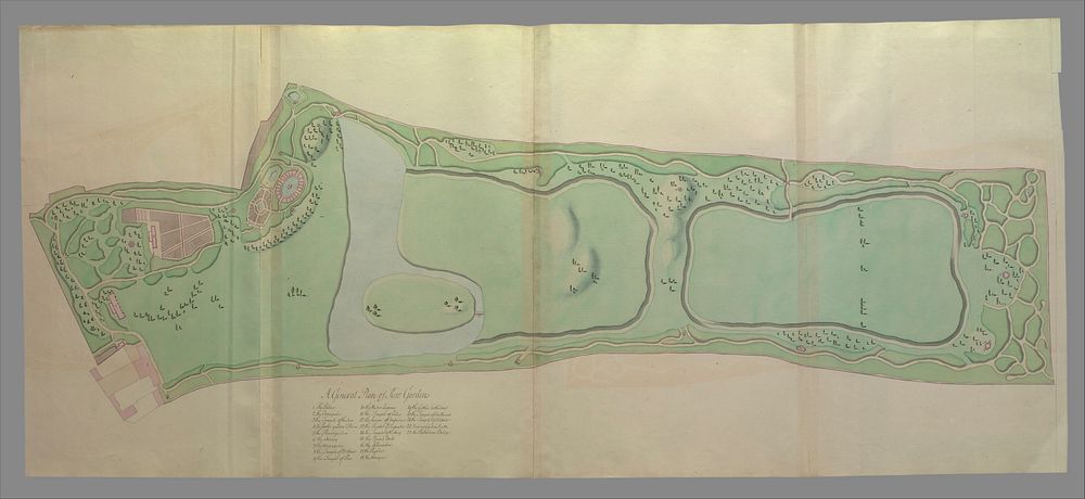 General Plan of the Gardens at Kew