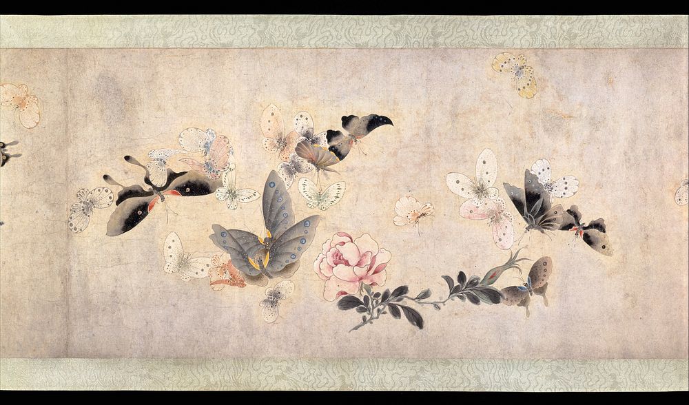 Flowers and Butterflies, attributed to Ma Quan