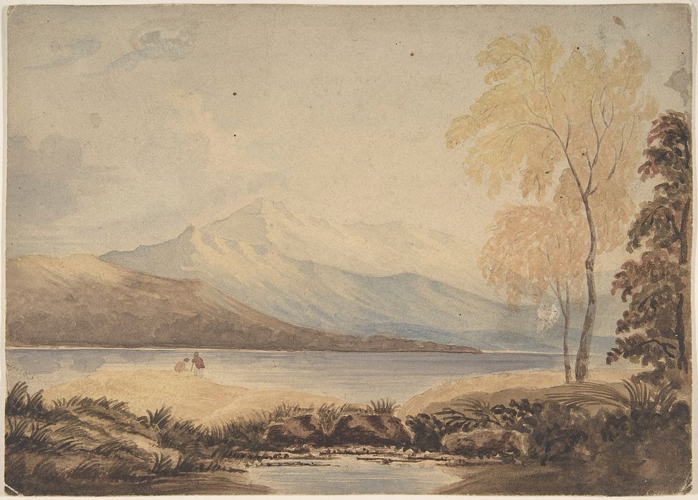 Lakeland Landscape, formerly attributed to Copley Fielding