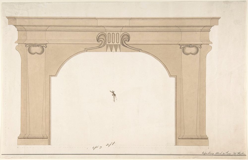 Design for a fireplace