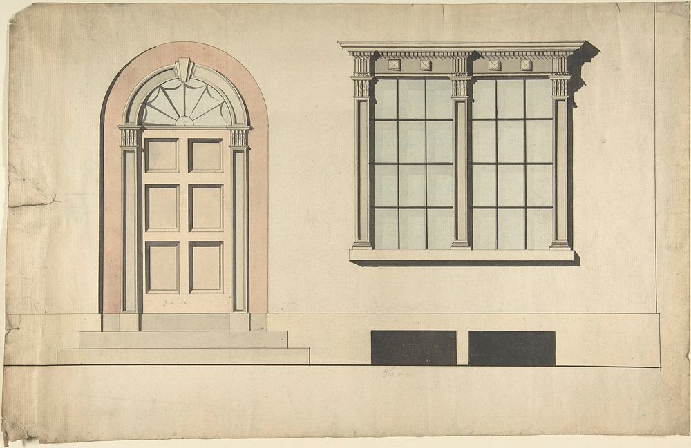 Design for an Exterior Doorway and Window