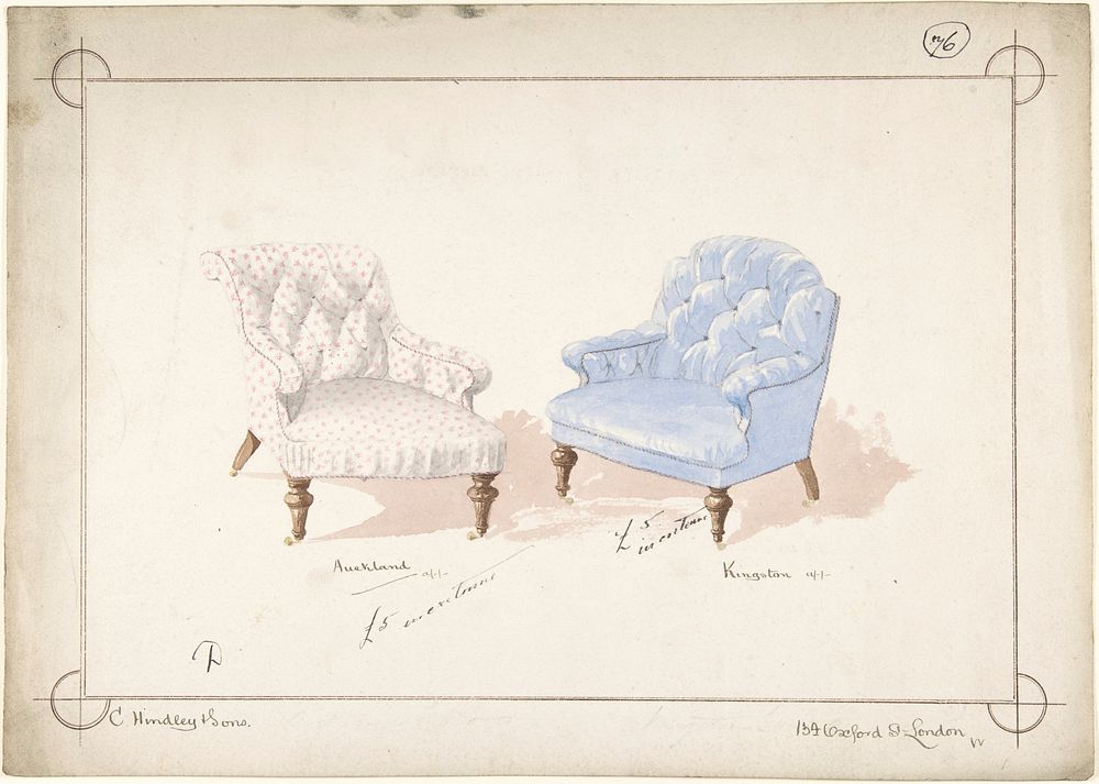 Designs for Two Chairs