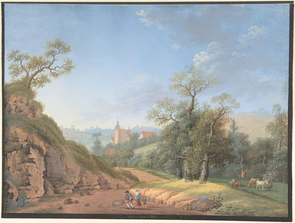 Peasant Family in a Landscape 