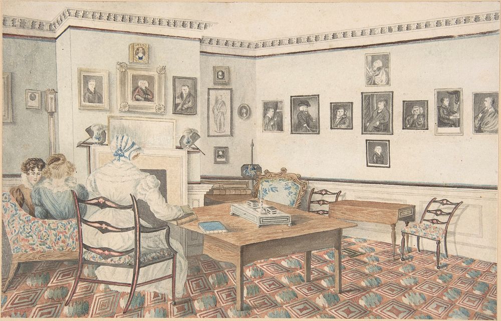 Drawing Room at Hatton, Warwickshire