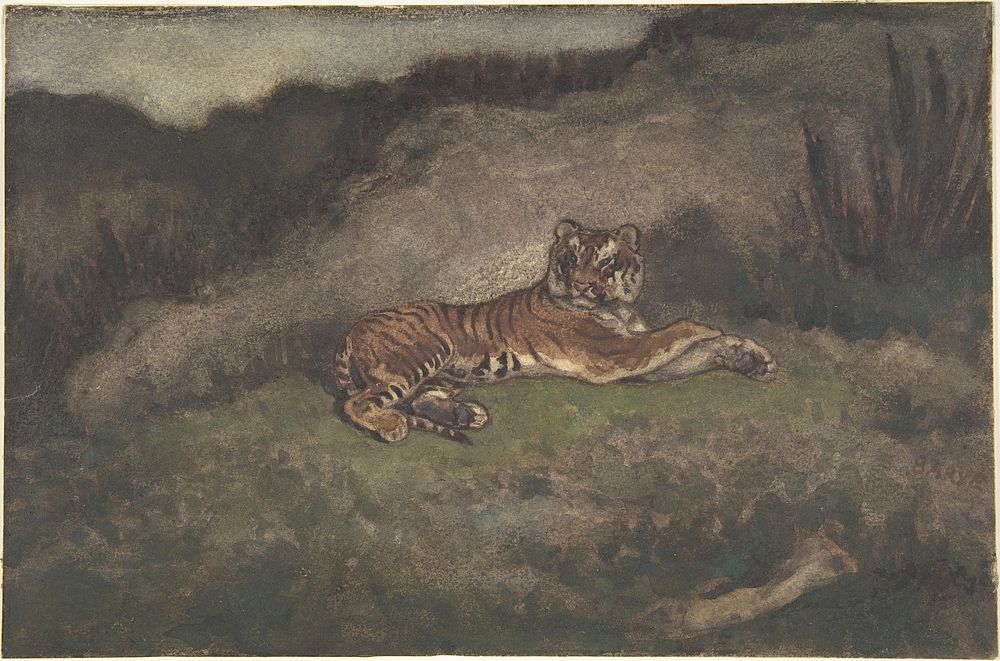 Tiger by Antoine-Louis Barye