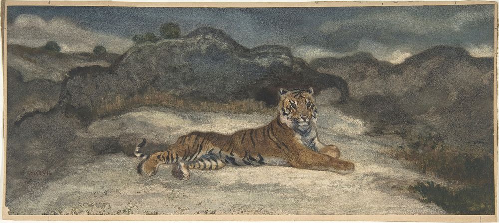 Royal Tiger by Antoine-Louis Barye