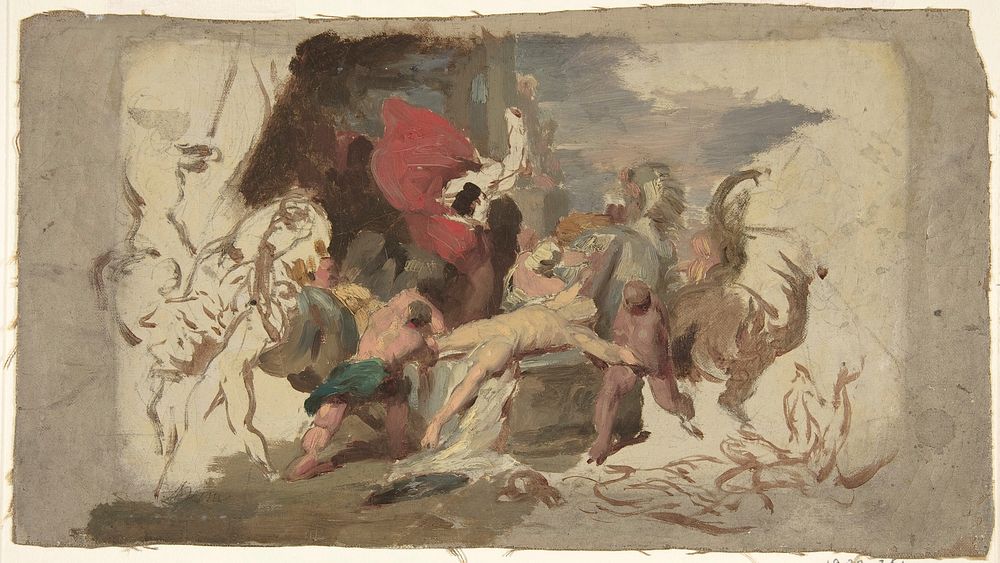 The Martyrdom of Saint Hippolytus by François Joseph Heim