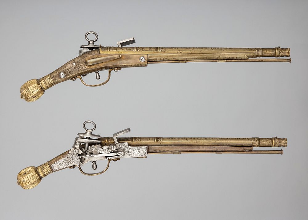 Flintlock Target Pistol of Prince William Frederick, Second Duke