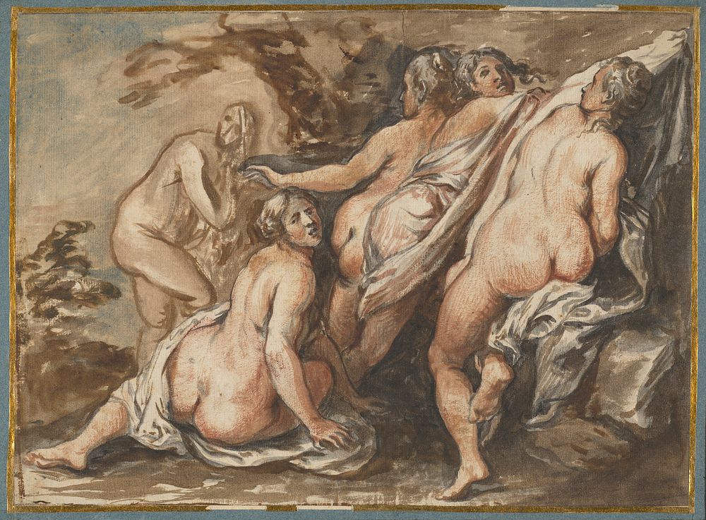 Nymphs Suprised by Jacob Jordaens