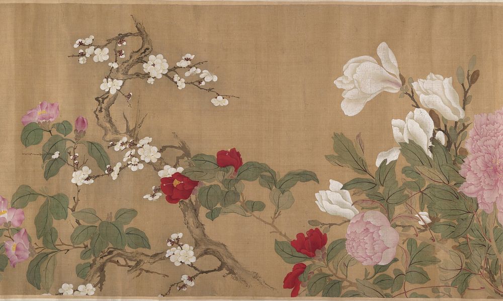 One Hundred Flowers, after Yun Shouping (Chinese, 1633&ndash;1690)