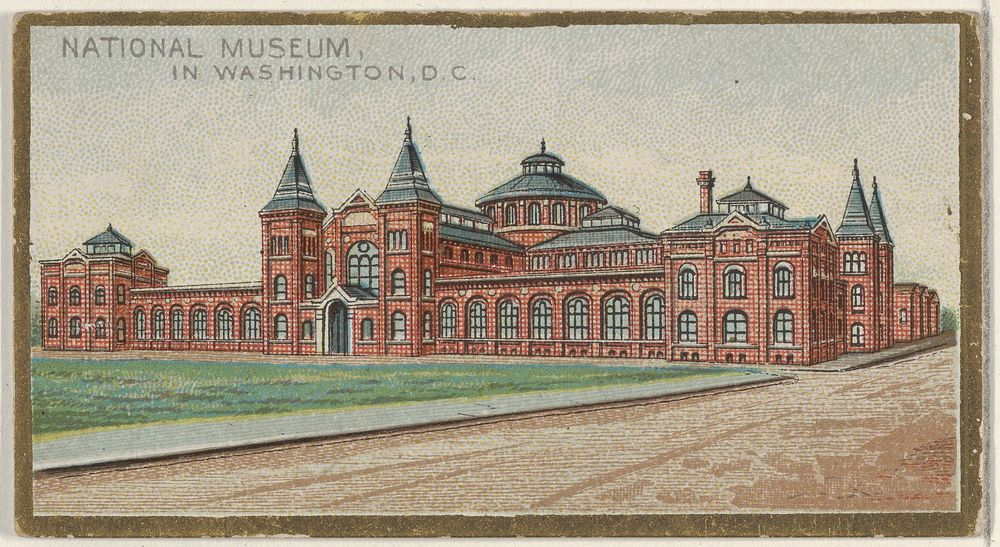 National Museum in Washington, from the General Government and State Capitol Buildings series (N14) for Allen & Ginter…