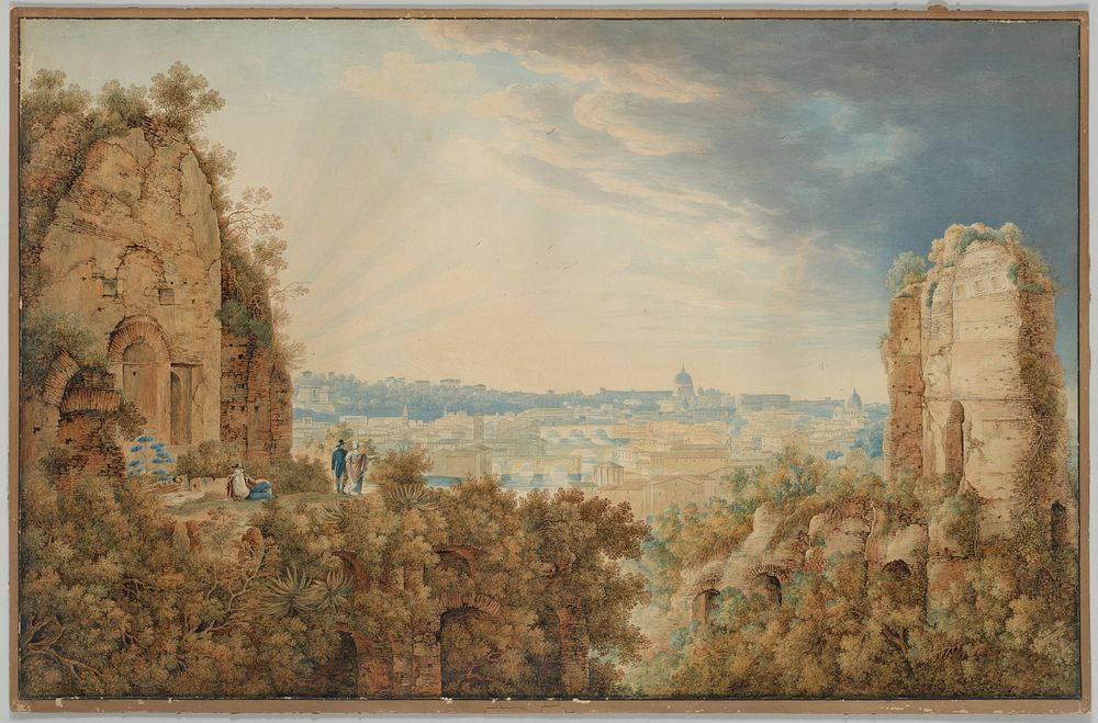 A View of Rome from the Palatine 