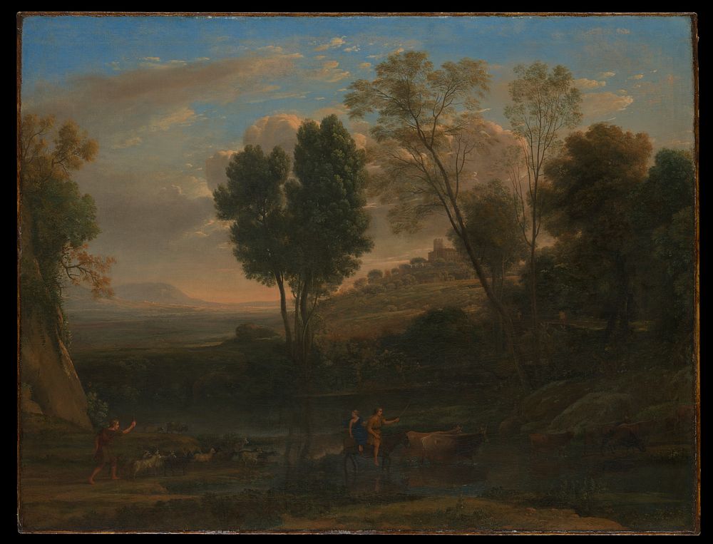 Sunrise by Claude Lorrain (Claude Gellée)