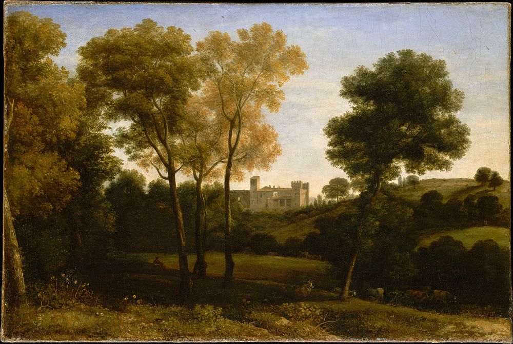 View of La Crescenza by Claude Lorrain (Claude Gellée)