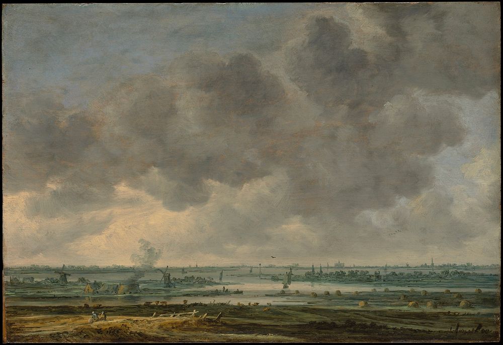 View of Haarlem and the Haarlemmer Meer 