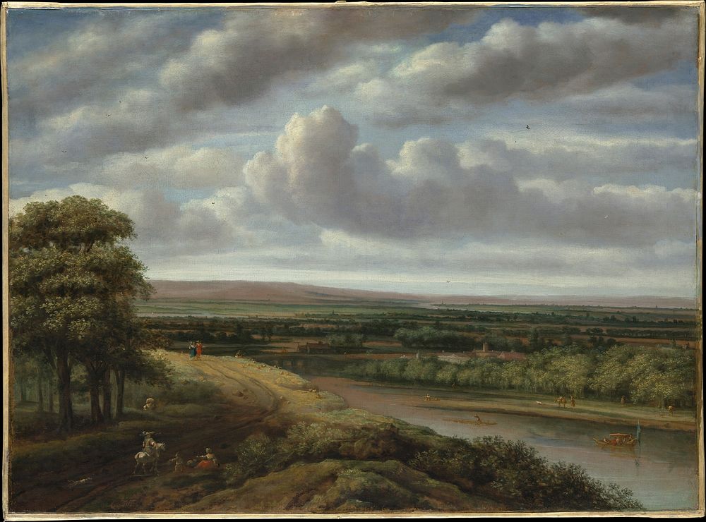 An Extensive Wooded Landscape by Philips Koninck (Dutch, Amsterdam 1619&ndash;1688 Amsterdam)