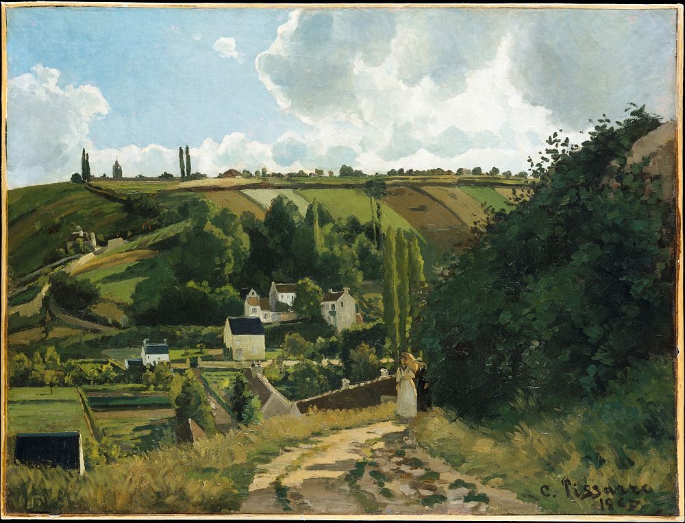 Jalais Hill, Pontoise by Camille Pissarro