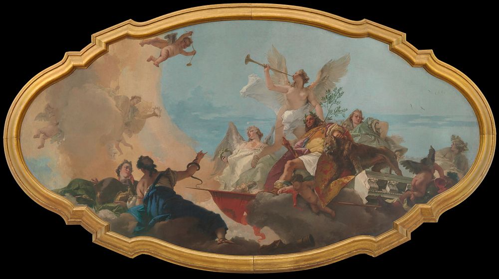 The Glorification of the Barbaro Family by Giovanni Battista Tiepolo