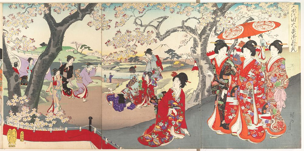 Chiyoda Castle (Album of Women)