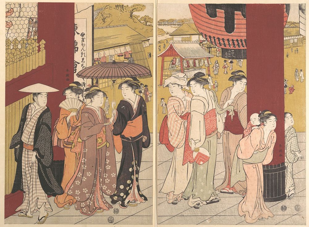Print by Katsukawa Shunchō