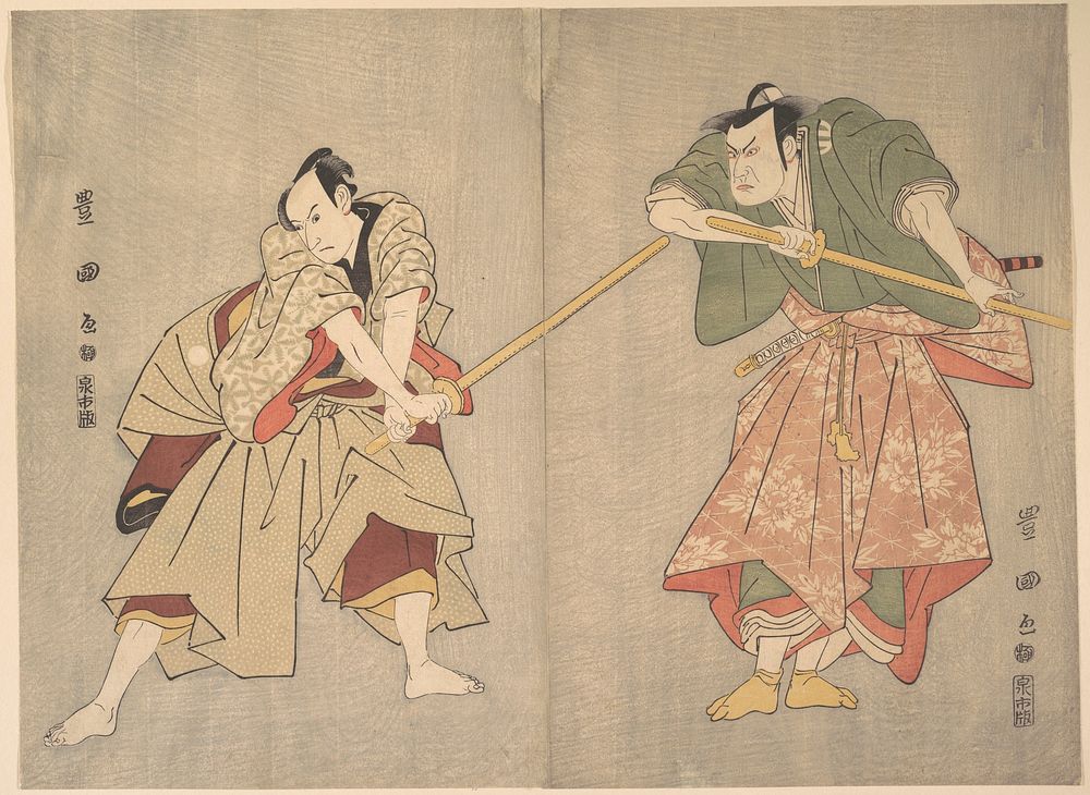 Scene from an Unidentified Drama by Utagawa Toyokuni