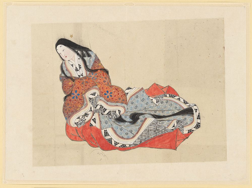 Court Lady, School of Katsushika Hokusai